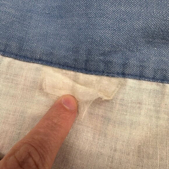 Retro Tropical Surf Patchwork Curtain Toppers 2 Panels Beach Nautical Plaid - Picture 9 of 11